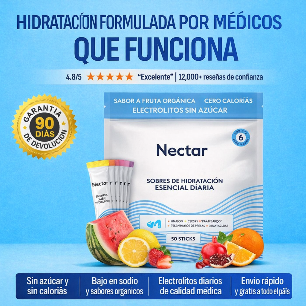 Nectar™ – Hidratación diaria esencial, sin azúcar