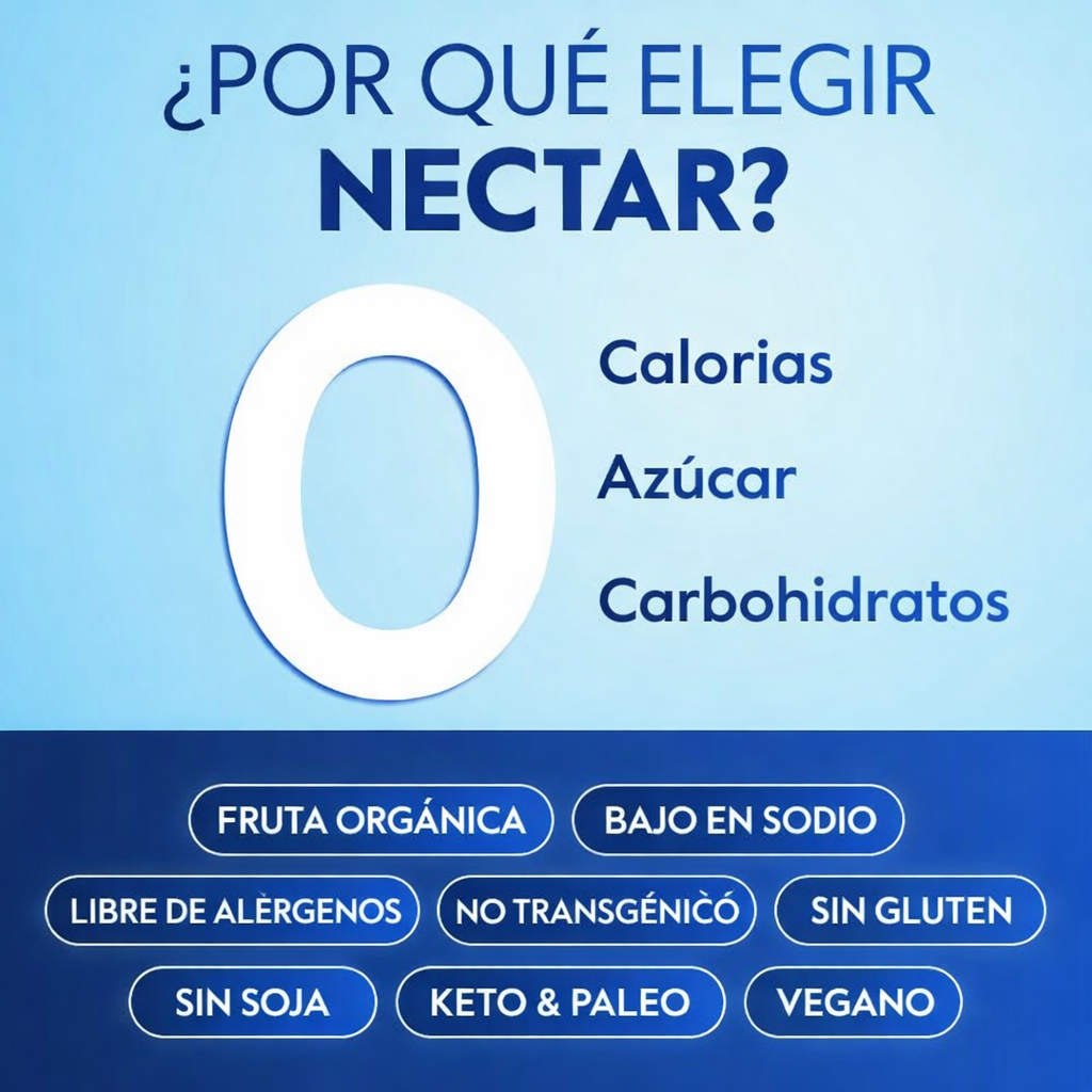 Hidratación Diaria Esencial Nectar – Pack de 30 Sobres (Sin Azúcar, Cero Calorías)